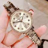 Michael Kors Sofie Quartz Gold Dial Gold Steel Strap Watch For Women - MK3881 Authentic Buy Shop Now