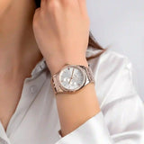Tommy Hilfiger Monica Quartz White Dial Gold Steel Strap Watch For Women - 1782593 Authentic Buy Shop Now