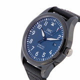 IWC Pilot’s Watch Mark XVIII Edition “Laureus Sport for Good Foundation" Blue Dial Black Nylon Strap Watch for Men - IW324703 Authentic Buy Shop Now
