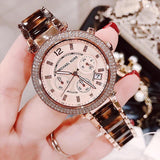 Michael Kors Parker Rose Gold Dial Two Tone Steel Strap Watch for Women - MK5538 Authentic Buy Shop Now