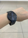 Michael Kors Runway Quartz Blue Dial Blue Steel Strap Watch For Women - MK3419 Authentic Buy Shop Now