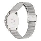 Calvin Klein Minimal Silver Dial Silver Mesh Bracelet Watch for Women - K3M2212Z Authentic Buy Shop Now