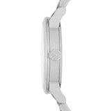 Burberry The City White Dial Silver Steel Strap Watch for Women - BU9144 Authentic Buy Shop Now