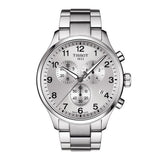 Tissot Chrono XL Classic Silver Dial Silver Steel Strap Watch For Men - T116.617.11.037.00 Authentic Buy Shop Now