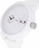 Tommy Hilfiger Denim White Dial White Rubber Strap Watch for Men - 1791324 Authentic Buy Shop Now