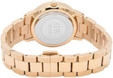 Daniel Wellington Iconic Link White Dial Rose Gold Steel Strap Watch For Women - DW00100211 Authentic Buy Shop Now
