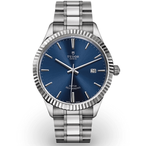 Tudor Style Automatic Blue Dial Silver Steel Strap Watch for Men - M12710-0013 Authentic Buy Shop Now