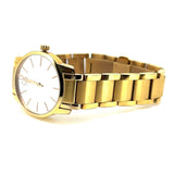 Calvin Klein City White Dial Gold Steel Strap Watch for Women - K2G23546 Authentic Buy Shop Now