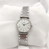 Longines La Grande Classique White Dial Silver Steel Strap Watch for Women - L4.209.4.71.6 Authentic Buy Shop Now