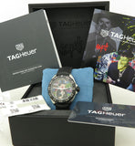 Tag Heuer Formula 1 Alec Monopoly Special Edition Black Rubber Strap Watch for Men - WAZ1117.FT8023 Authentic Buy Shop Now