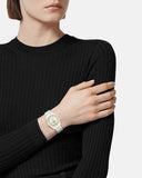 Versace DV One Mini White Dial White Ceramic Dial Watch for Women - VE9F00224 Authentic Buy Shop Now