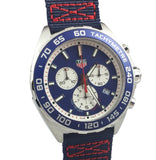 Tag Heuer Formula 1 Redbull Edition Chronograph Blue Dial Blue NATO Strap Watch for Men - CAZ1018.FC8213 Authentic Buy Shop Now