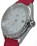 Tag Heuer Formula 1 Quartz Mother of Pearl Dial Pink Leather Strap Watch for Women - WBJ131A.FC8252 Authentic Buy Shop Now