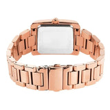 Michael Kors Emery Three-Hand Crystals Silver Dial Rose Gold Steel Strap Watch for Women - MK4644 Authentic Buy Shop Now