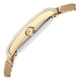Michael Kors Emery Three-Hand Crystals Silver Dial Gold Steel Strap Watch for Women - MK4643 Authentic Buy Shop Now
