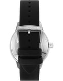 Emporio Armani Renato Chronograph Automatic Black Dial Black Leather Strap Watch For Men - AR60051 Authentic Buy Shop Now