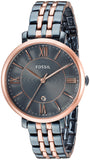 Fossil Jaqueline Grey Dial Two Tone Steel Strap Watch for Women - ES4321 Authentic Buy Shop Now