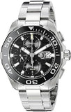 Tag Heuer Aquaracer Black Dial Watch for Men - CAY211A.BA0927 Authentic Buy Shop Now