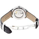 Tissot Automatics III Day Date Black Dial Black Leather Strap Watch For Men - T065.430.16.051.00 Authentic Buy Shop Now