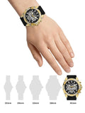 Guess Trophy Multifunction Black Dial Black Rubber Strap Watch for Men - GW0333G2 Authentic Buy Shop Now