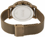 Hugo Boss Spirit Blue Dial Grey Mesh Bracelet Watch for Men - 1513693 Authentic Buy Shop Now
