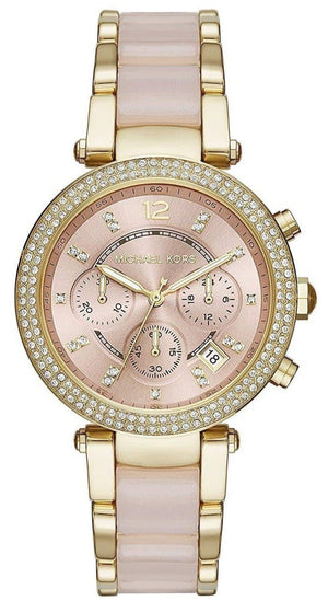 Michael Kors Parker Gold Dial Two Tone Steel Strap Watch for Women - MK6326 Authentic Buy Shop Now