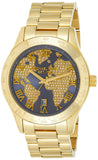 Michael Kors Layton Pave Blue Dial Gold Steel Strap Watch for Women - MK6243 Authentic Buy Shop Now