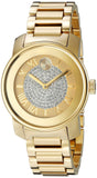 Movado Bold Pave Gold Dial Gold Steel Strap Watch For Women - 3600255 Authentic Buy Shop Now