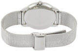 Calvin Klein Minimal White Dial Silver Mesh Bracelet Watch for Men - K3M2112Y Authentic Buy Shop Now