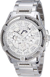 Guess King Quartz Silver Dial Silver Steel Strap Watch For Men - GW0497G1 Authentic Buy Shop Now