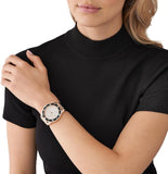 Michael Kors Everest Analog Rose Gold Dial Black Silicone Strap Watch For Women - MK7358 Authentic Buy Shop Now
