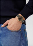 Versace V-Circle Quartz Green Dial Green Leather Strap Watch for Men - VEBQ01519 Authentic Buy Shop Now