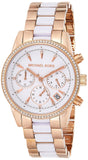 Michael Kors Ritz White Dial Two Tone Steel Strap Watch for Women - MK6324 Authentic Buy Shop Now