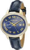Michael Kors Whitley Quartz Blue Dial Blue Leather Strap Watch For Women - MK2429 Authentic Buy Shop Now