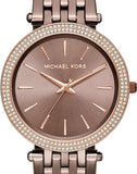 Michael Kors Darci Quartz Brown Dial Brown Steel Strap Watch For Women - MK3416 Authentic Buy Shop Now