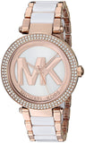 Michael Kors Parker White Dial Two Tone Steel Strap Watch for Women - MK6365 Authentic Buy Shop Now