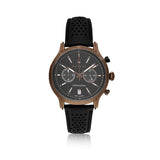 Maserati Legend Chronograph Black Dial Black Leather Strap Watch For Men - R8871638001 Authentic Buy Shop Now