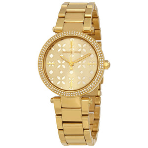 Michael Kors Parker Gold Dial Gold Steel Strap Watch for Women - MK6469 Authentic Buy Shop Now
