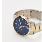 Fossil Neutra Chronograph Blue Dial Two Tone Steel Strap Watch for Men - FS5706 Authentic Buy Shop Now