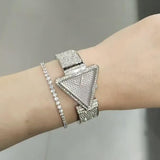 Guess Fame Quartz Crystals Silver Dial Silver Steel Strap Watch For Women - GW0644L1 Authentic Buy Shop Now