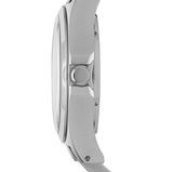 Marc Jacobs Henry Transparent Silver Dial Silver Steel Strap Watch for Women - MBM3205 Authentic Buy Shop Now