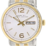 Marc Jacobs Fergus Silver Dial Two Tone Steel Strap Watch for Women - MBM8652 Authentic Buy Shop Now