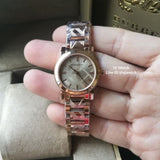 Burberry The City Rose Gold Dial Rose Gold Steel Strap Watch for Women - BU9235 Authentic Buy Shop Now
