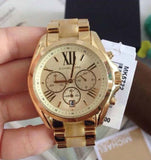 Michael Kors Bradshaw Gold Dial Gold Steel Strap Watch for Women - MK5722 Authentic Buy Shop Now