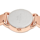 Coach Delancey Silver Dial Rose Gold Steel Strap Watch for Women - 14502355 Authentic Buy Shop Now