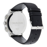Calvin Klein Posh Black Dial Black Leather Strap Watch for Men - K8Q371C1 Authentic Buy Shop Now