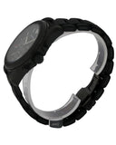 Emporio Armani Sportivo Chronograph Black Dial Black Silicone Strap Watch For Men - AR6092 Authentic Buy Shop Now