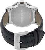 Burberry The City Chronograph Black Dial Black Leather Strap Watch for Men - BU9356 Authentic Buy Shop Now