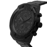 Fossil Bronson Chronograph Black Dial Black Steel Strap Watch for Men - FS5712 Authentic Buy Shop Now
