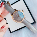 Burberry The Classic Quartz Grey Dial Grey Leather Strap Watch For Women - BU10119 Authentic Buy Shop Now